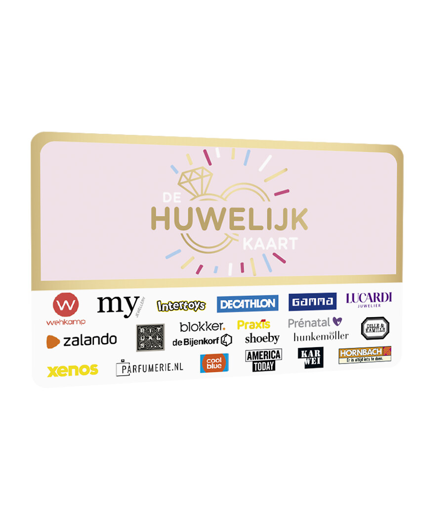 DE Cadeaukaart Huwelijk
